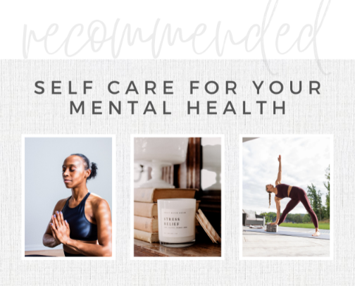 Self Care for Your Mental Health Reset cover photo collage