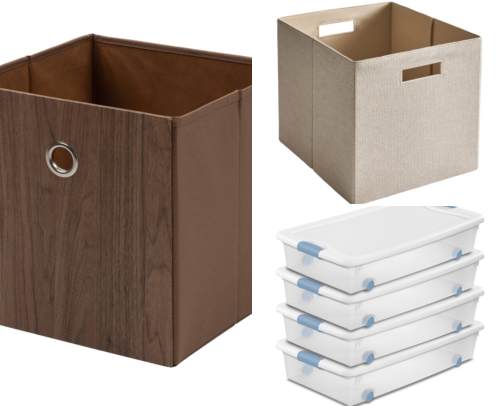 How I Finally Stopped Digging Through Fabric Piles With Storage Bins cover photo collage