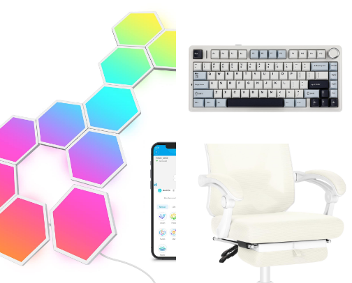 Desk favorites cover photo collage