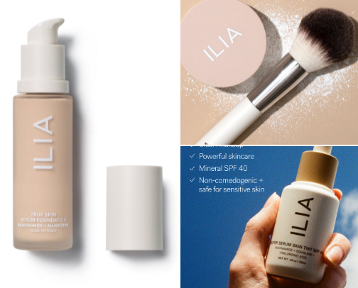 Favorite hair and makeup products cover photo collage