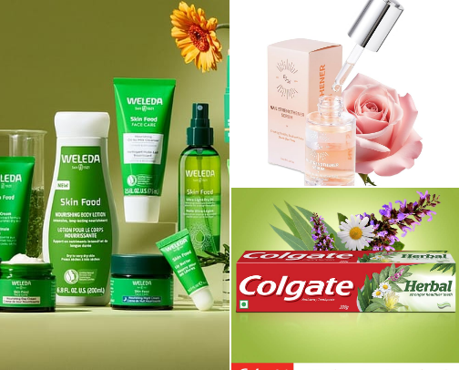 Gentle, natural beauty basics for women cover photo collage