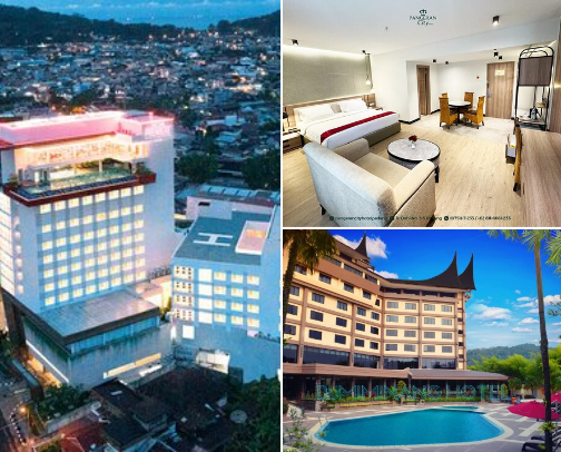 Rekomendasi Hotel Indonesia di Padang, Sumatera Barat cover photo collage
