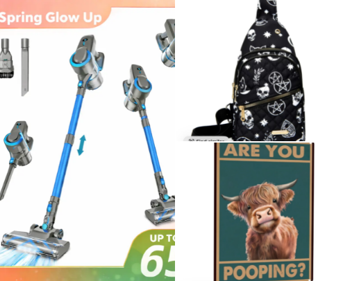 TikTok shop finds cover photo collage