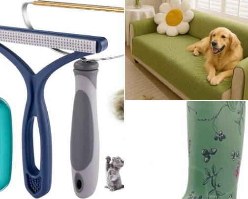 🐾 Cozy Chaos Survival Kit (Moms, Pets, & Loud Houses) cover photo collage