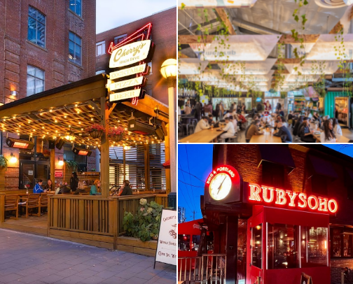 Toronto Bars cover photo collage