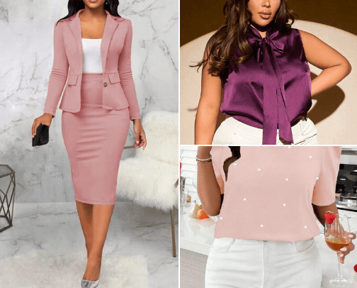 DRESS FOR SUCCESS cover photo collage