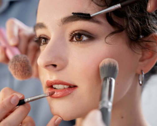 13 step daily make-up | make-up tools cover photo collage