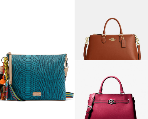 High end purses!! cover photo collage