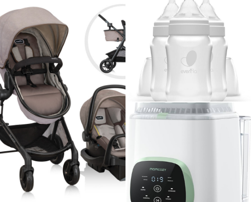 Must haves for you and baby cover photo collage