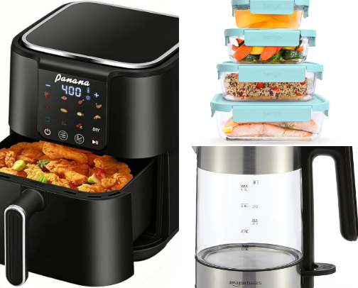 Kitchen Essentials I Use & Love cover photo collage