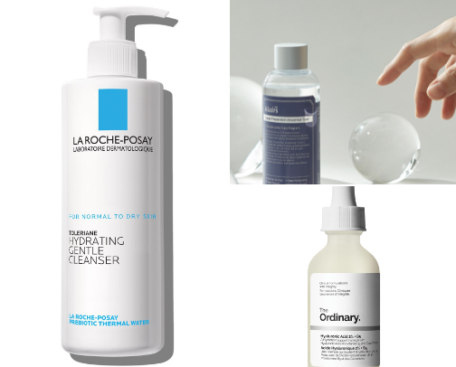 Skin care cover photo collage