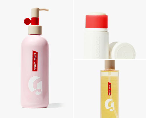 Body Care glossier cover photo collage