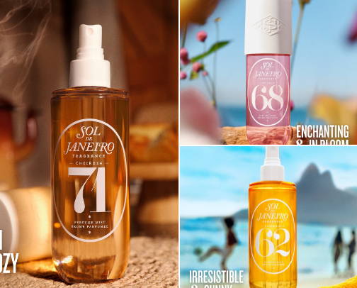 Body mists that turn heads! cover photo collage