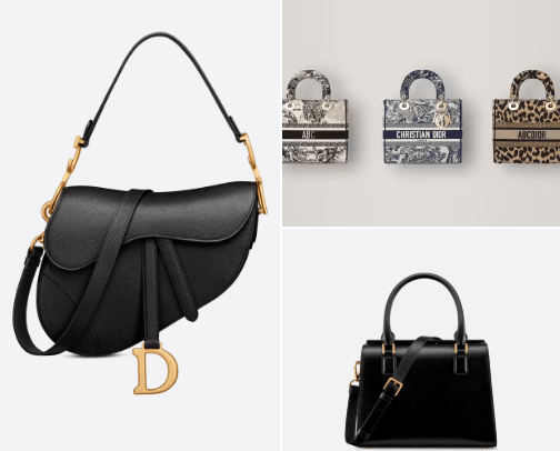 Dior bags💥 cover photo collage