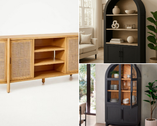 Home Decor- Cabinets & Consoles cover photo collage