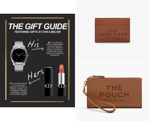 🎁💝His & Hers Gifts | $195 & Under ⬇️ Perfect for Special Occasions + Holidays cover photo collage