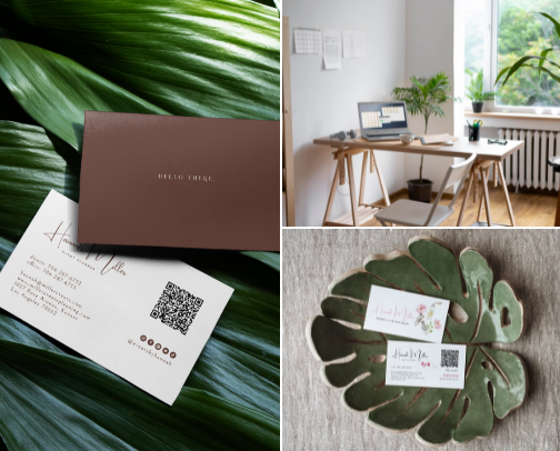 Custom Business Cards & Branding Tools | Smart Picks for Small Biz Owners cover photo collage