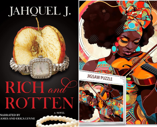 Chapters and Pieces cover photo collage