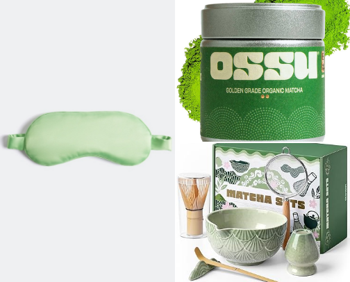 Matcha Girl Starter Pack cover photo collage