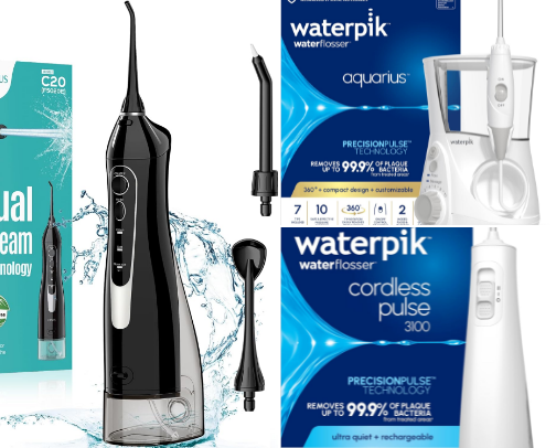 Best Seller Water Flosser cover photo collage