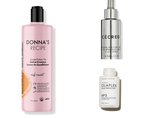 My Wash Day Haircare Products cover photo collage