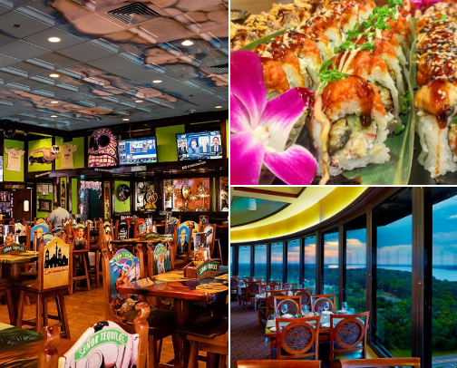 Restaurants I love! Book a reservation cover photo collage