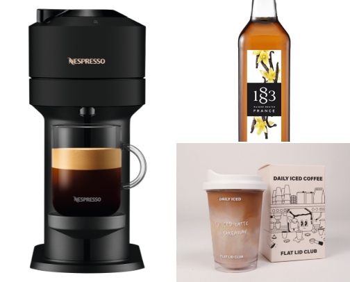 dream home coffee bar recs ☕️ cover photo collage