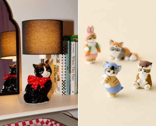 Meooow! LOOK HERE: Cool Finds for Cat Lovers! cover photo collage