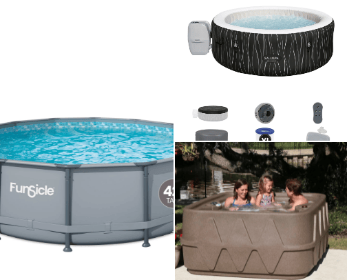 Back Yard Fun cover photo collage