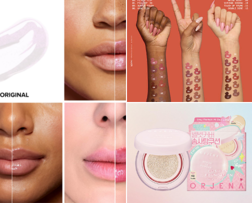 My favorite beauty recs cover photo collage