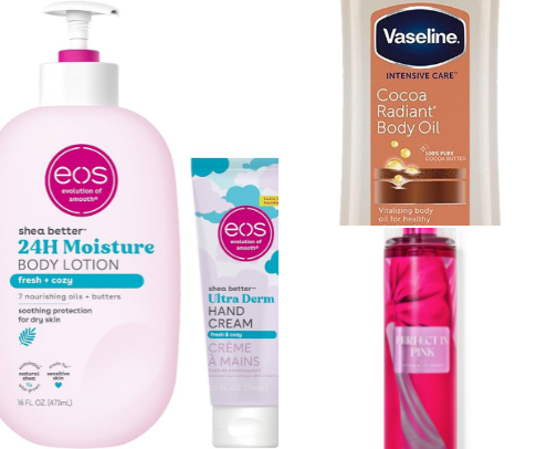 Skin care cover photo collage