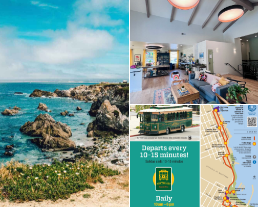 Much Love, Monterey cover photo collage