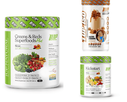 1up Nutrition cover photo collage