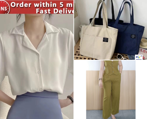 Effortless Mom Style: Chic Outfits & Quick Beauty Fixes cover photo collage