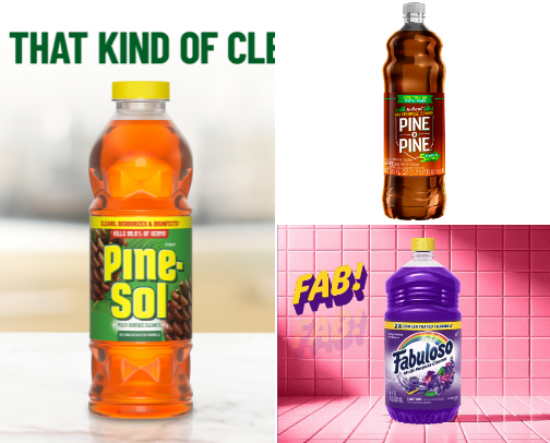Cleaning Products cover photo collage