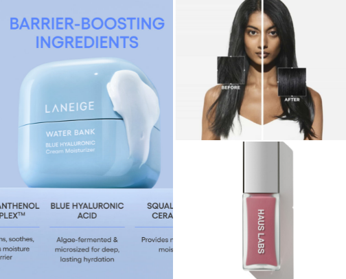 My favorite beauty recs cover photo collage
