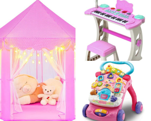 baby girls first christmas/birthday cover photo collage