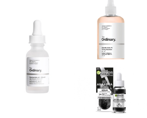 Skincare essentials cover photo collage