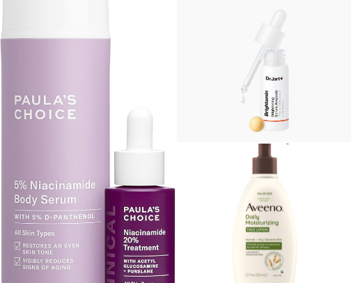 Ultimate Glow Guide: The Niacinamide & Skincare Superstars Collection cover photo collage