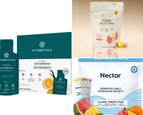 Supplements/Vitamins I'm Using to Glow Up cover photo collage