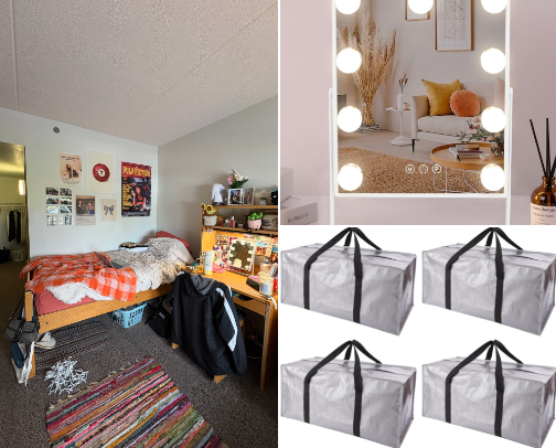 College Dorm Essentials cover photo collage