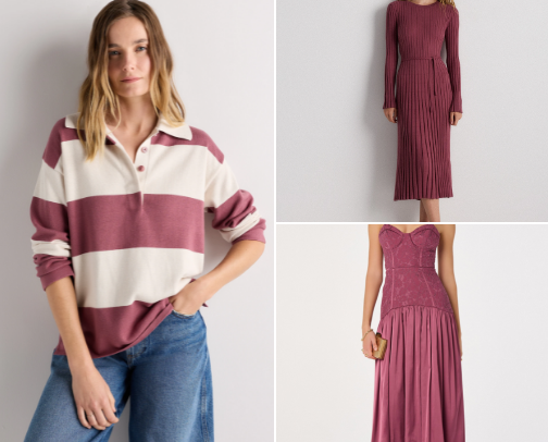 Color Crush: Mauve cover photo collage