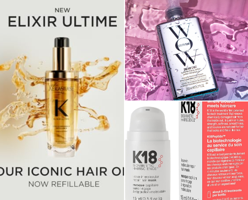 for straight and shiny hair cover photo collage