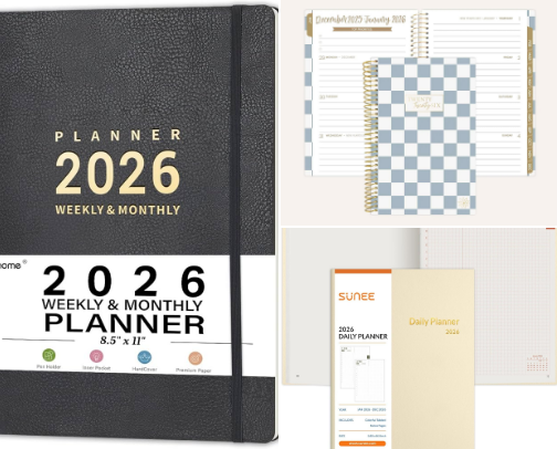 Start Your Planner Journey in 2026! 💕 cover photo collage