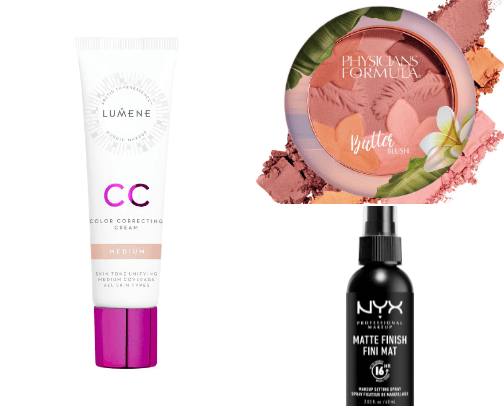 Affordable makeup 💄 cover photo collage