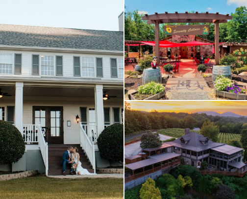 Anniversary Vacation in Dahlonega cover photo collage