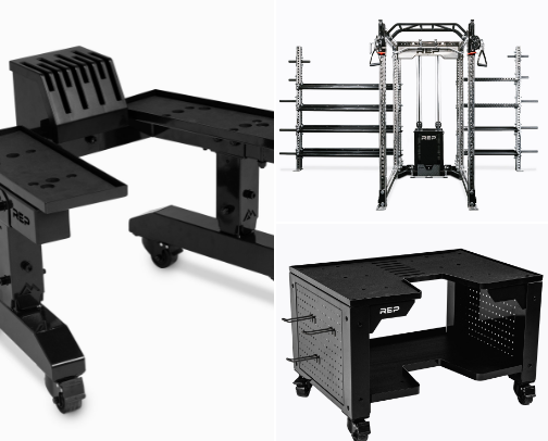 Small Home Gym Storage: Organize Dumbbells, Bands & Mats cover photo collage