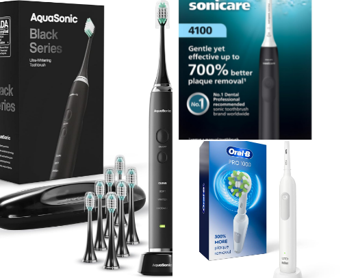 Best Seller Electric Toothbrush cover photo collage
