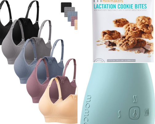 Breastfeeding essentials cover photo collage