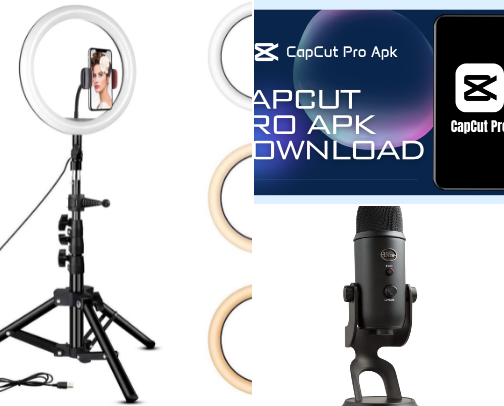 The Creator Kit: Gear, Inspiration & Growth cover photo collage